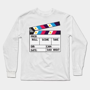 Film Slate - Polyamory Pride Long Sleeve T-Shirt
